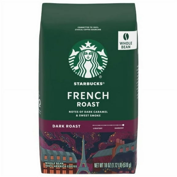 Starbucks French Roast Whole Bean Coffee - 18 oz