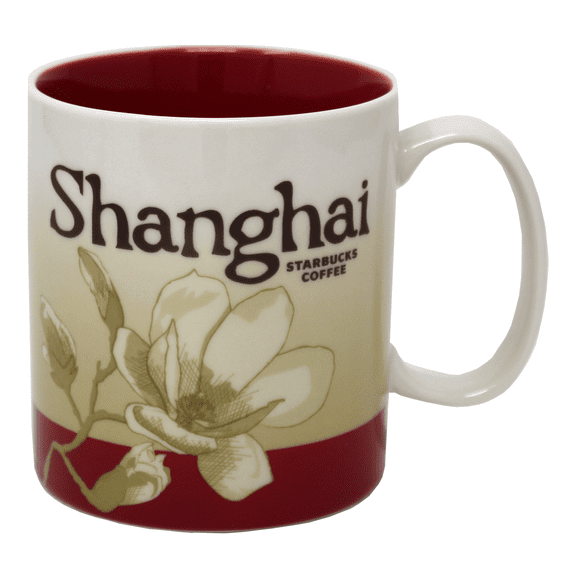 Starbucks Global Icon Series Shanghai Ceramic Mug, 16 Oz