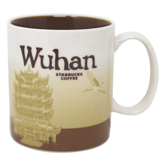 Starbucks Global Icon Series Wuhan Ceramic Mug, 16 Oz
