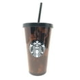 thumbnail image 1 of Starbucks Grande 16 oz Mocha Swirl Cold Cup Tumbler, 1 of 2