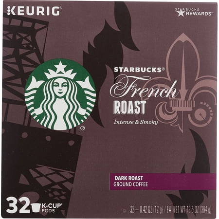 Starbucks Ground Coffee Dark Roast French Roast -- 32 K-Cups