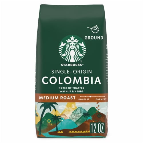 2X-Starbucks Colombia Medium Roast Ground Coffee - 12 oz