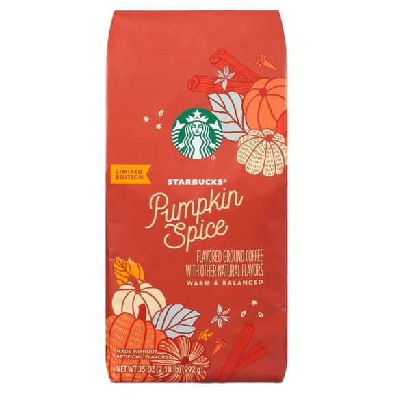 Starbucks Ground Coffee, Pumpkin Spice (35 Ounce)