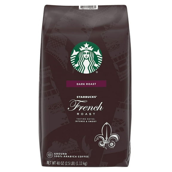 Starbucks Ground French Roast Dark - Intense & Smoky