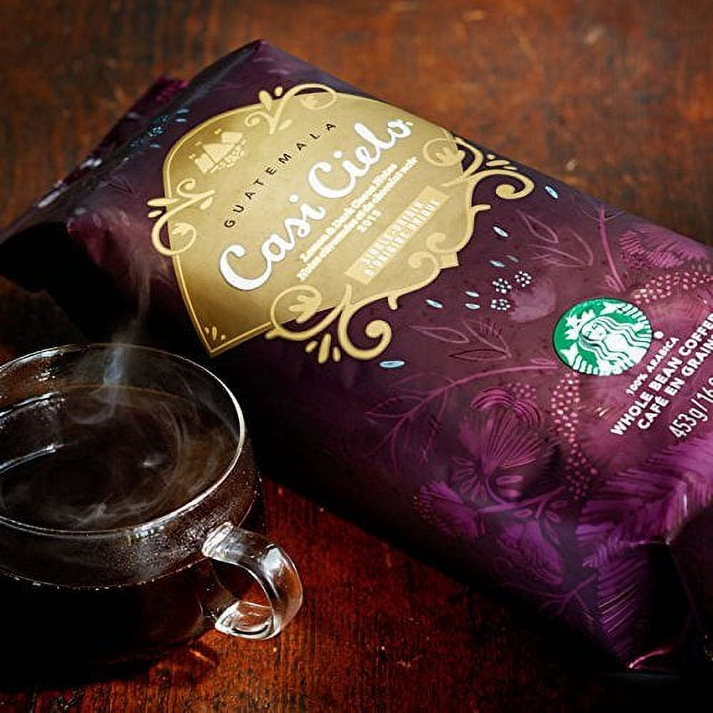 Starbucks Guatemala Casi Cielo Whole Bean Coffee 8 Oz (226G