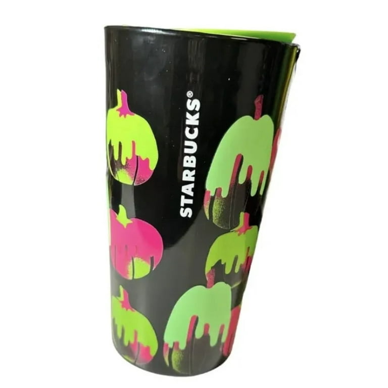 US$ 9.90 - Minor Flaw with Tag Starbucks US Halloween Green Drip Tumbler in  hand ship soon - m.