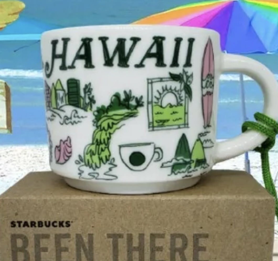 Starbucks 2oz You Are Here Hong Kong Mug / Ornament 