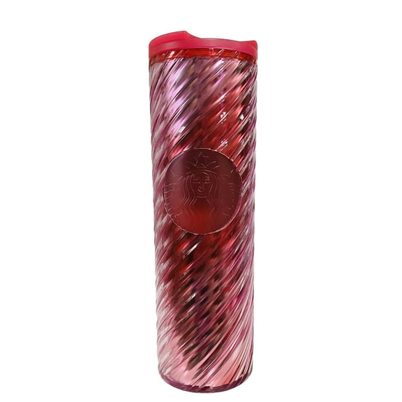 Starbucks Holiday 2023 Plastic Red Ribbon Tumbler 16 fl. oz.