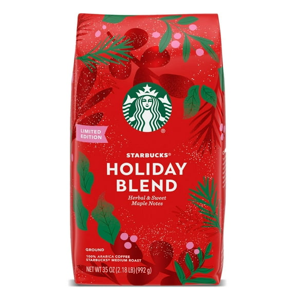 Starbucks Holiday Blend Ground Coffee, Medium Roast (35 oz.)