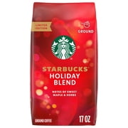 Starbucks Holiday Blend, Medium Roast Ground Coffee, Limited Edition, 100% Arabica Coffee 1.063 lb.