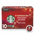 thumbnail image 1 of Starbucks Holiday Blend Medium Roast K-Cup Coffee Pods - 10 ct, 1 of 4
