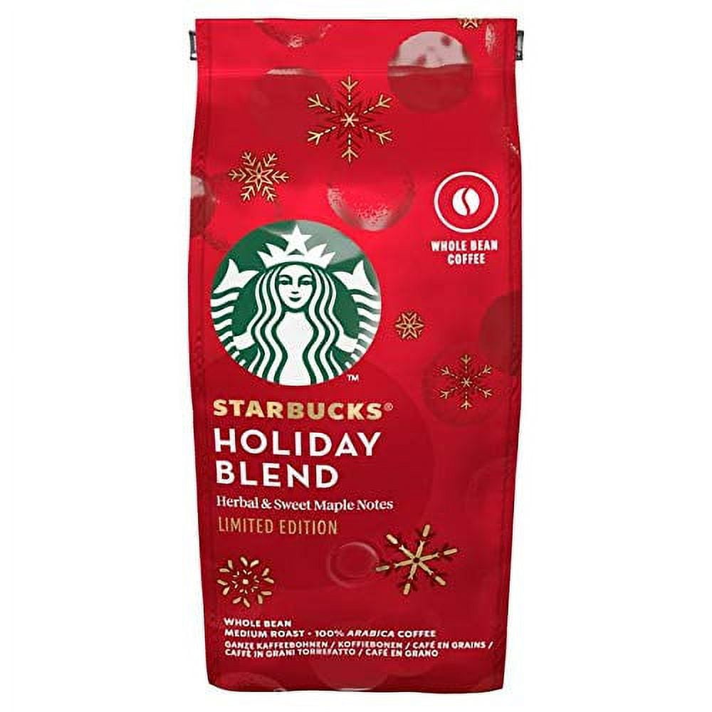 Starbucks Holiday Blend Whole Bean Medium Coffee 200G Walmart starbucks-holiday-blend-whole-bean-medium-coffee-200g-walmart