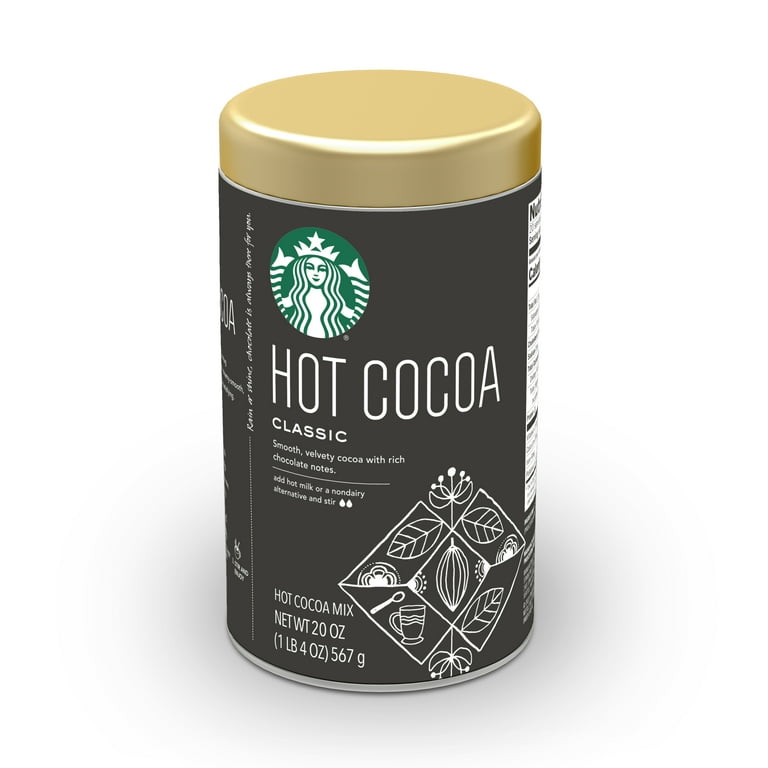 ♡COCO♡ Starbucks Classic Hot Cocoa Chocolate Mix, 20 Ounce Packaging