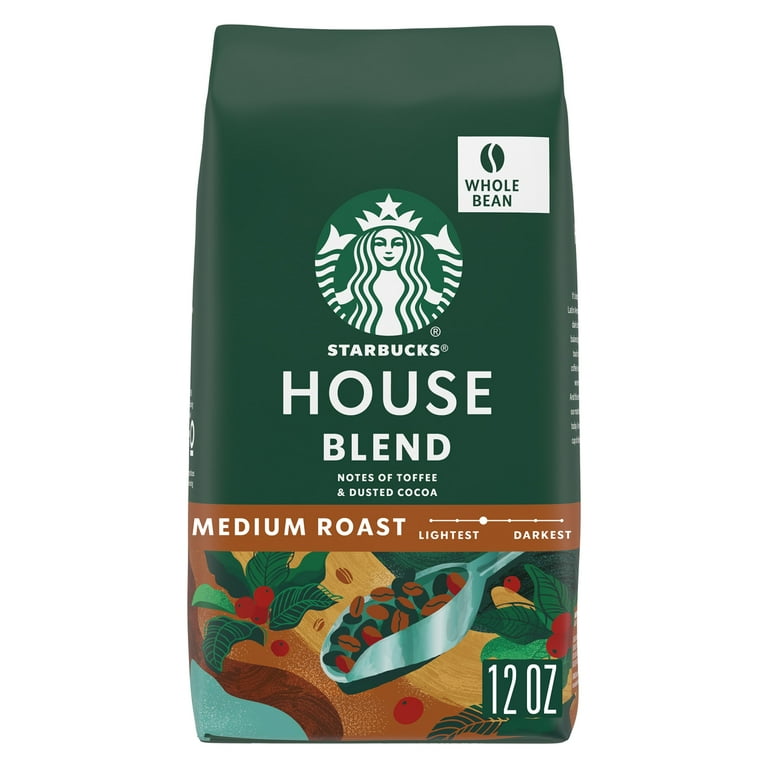 Starbucks Ethically Sourced, Premium Whole Bean Coffee, House