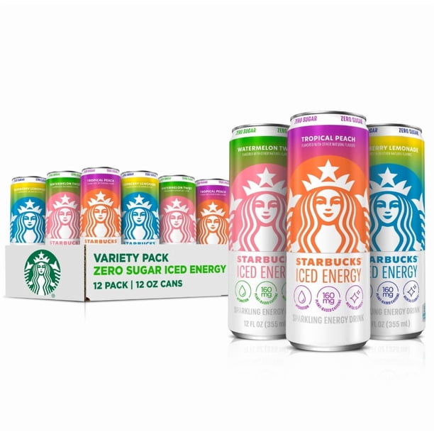 Starbucks Iced Energy 12pk - Energy drinks for gym chains