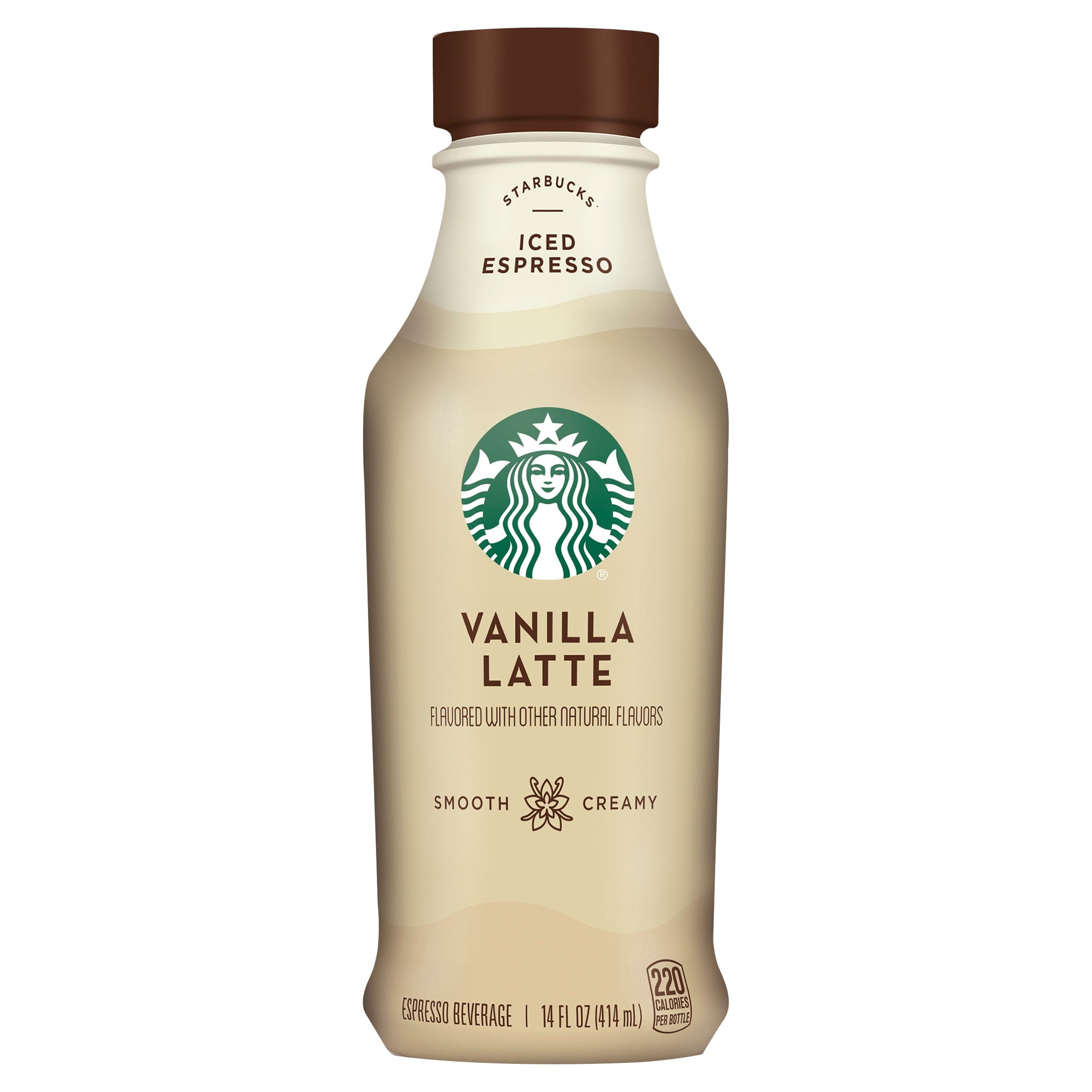 Starbucks Iced Espresso Vanilla Latte Iced Coffee Drink 14.0