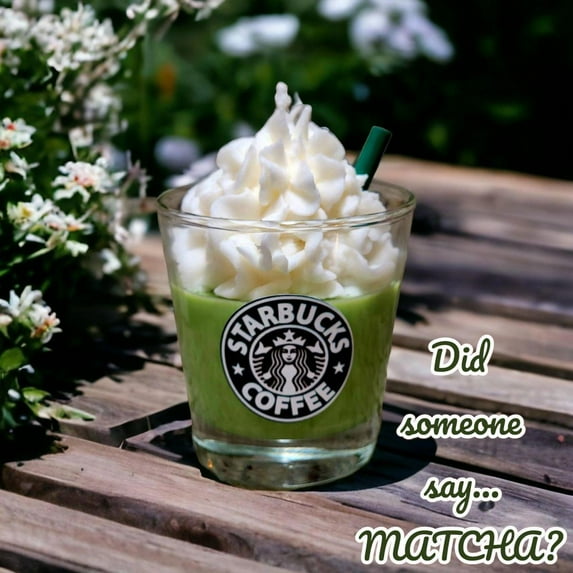 Starbucks Inspired Candle | Coffee Candle | Frappe Candle | Candle | Holiday Gift