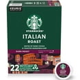 Starbucks, Italian Dark Roast KCup Coffee Pods, 22 Count
