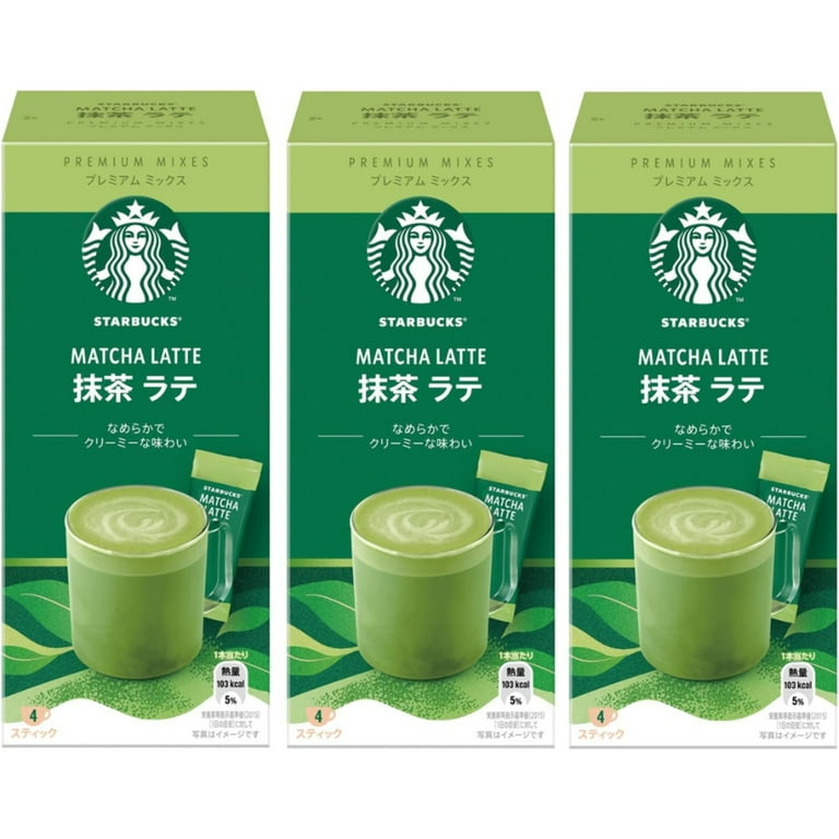 Starbucks Japan Exclusive Premium Mix Matcha Latte 3 Boxes 300g