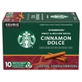 thumbnail image 1 of Starbucks Signature Collection Cinnamon Dolce Flavored Ground Coffee K-Cup Pods 10 each Package May Vary, 1 of 7