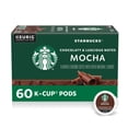 thumbnail image 1 of Starbucks K-Cup Coffee Pods, Flavored Hot or Iced Coffee, Mocha, 60 Keurig Pods, 1 of 4