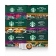 thumbnail image 1 of Starbucks K-Cup Coffee Pods—Medium & Dark Roast Variety Pack For Keurig Brewers—100% Arabica—6 Boxes (60 Pods Total), 1 of 3
