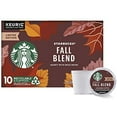 thumbnail image 1 of Starbucks K Cup Coffee Pods — Medium Roast Coffee — Fall Blend — 1 Box (10 Pods), 1 of 3