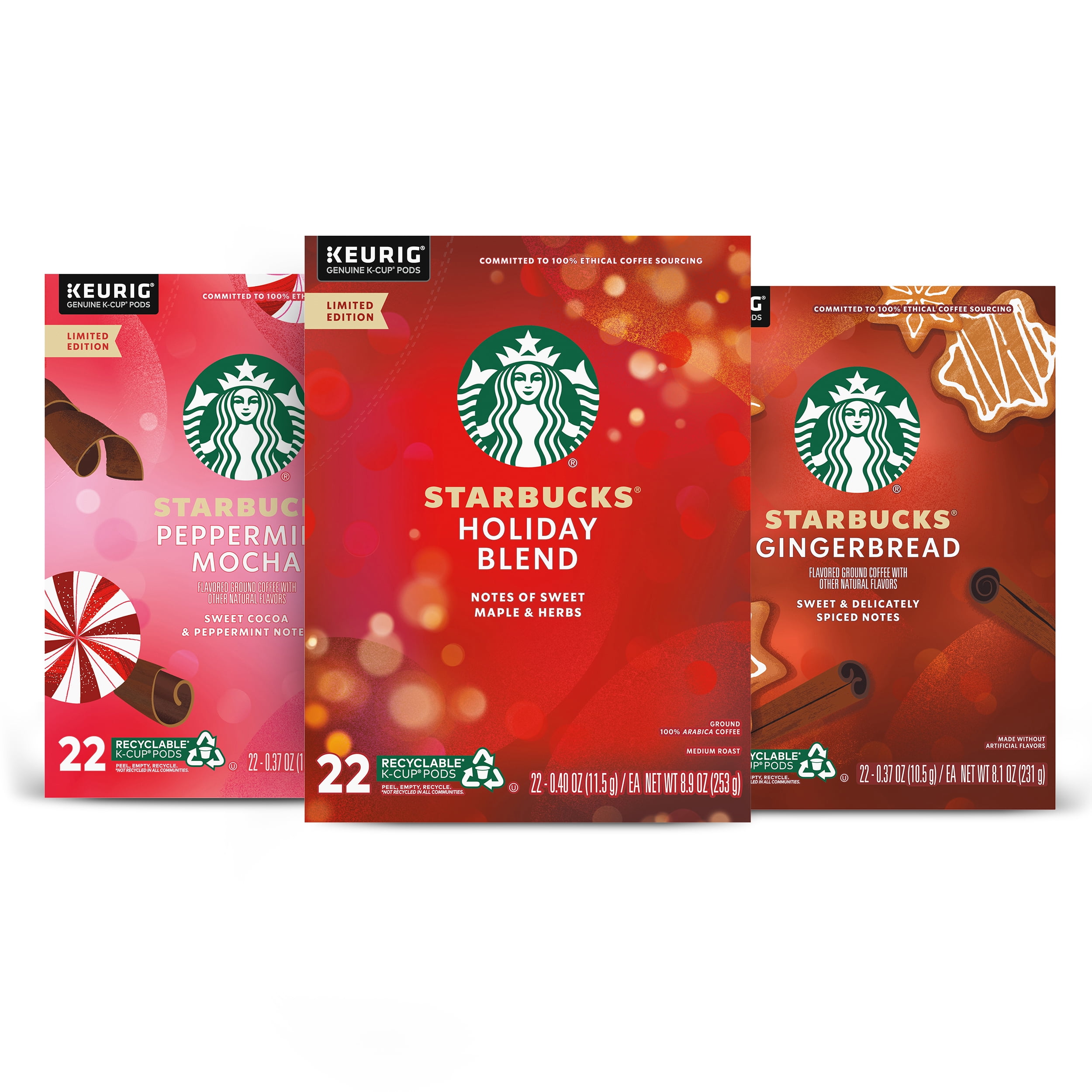 K cup holiday variety pack hot sale