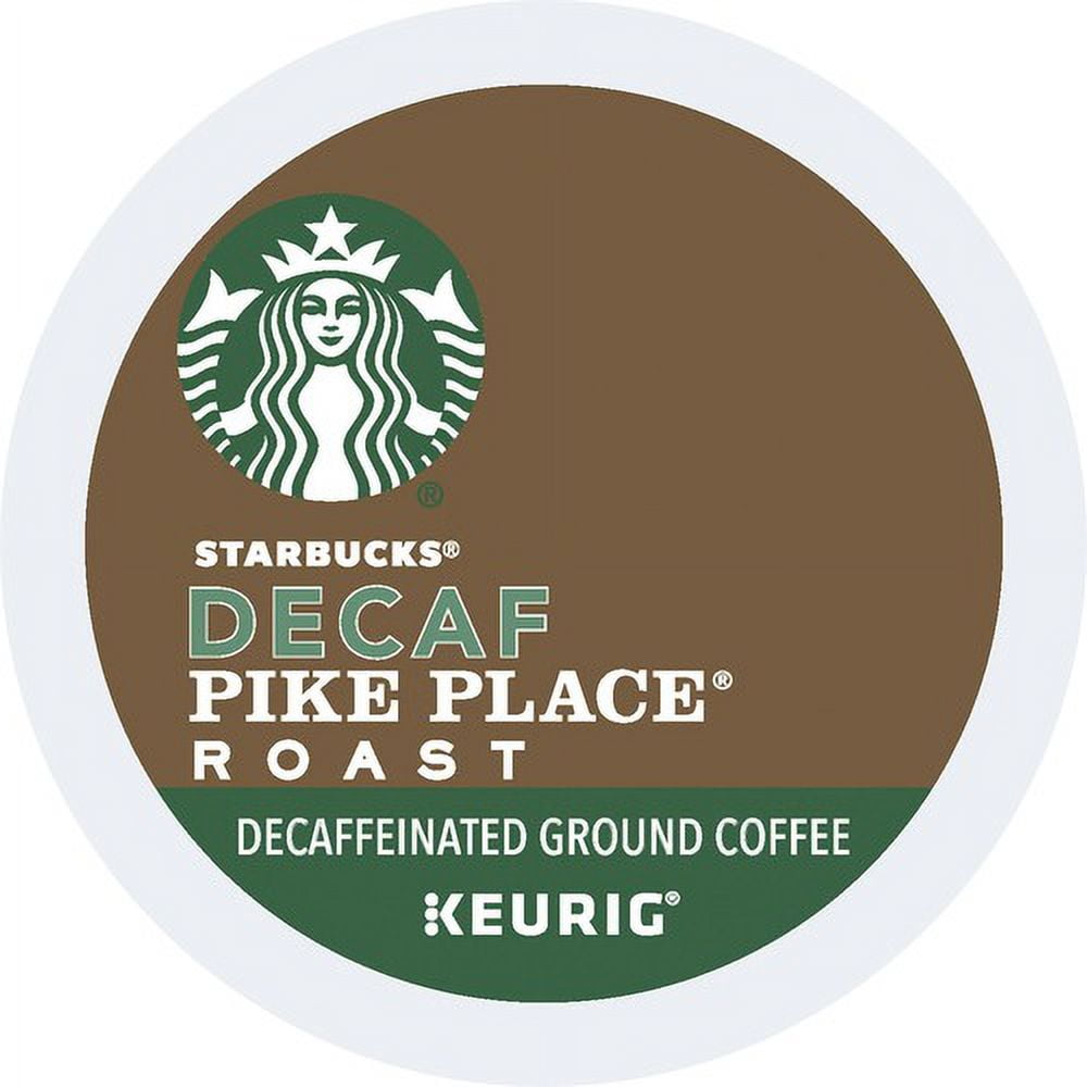 Starbucks K-Cup Decaf Pike Place Roast Coffee - 24 / Box | Bundle of 10 Boxes