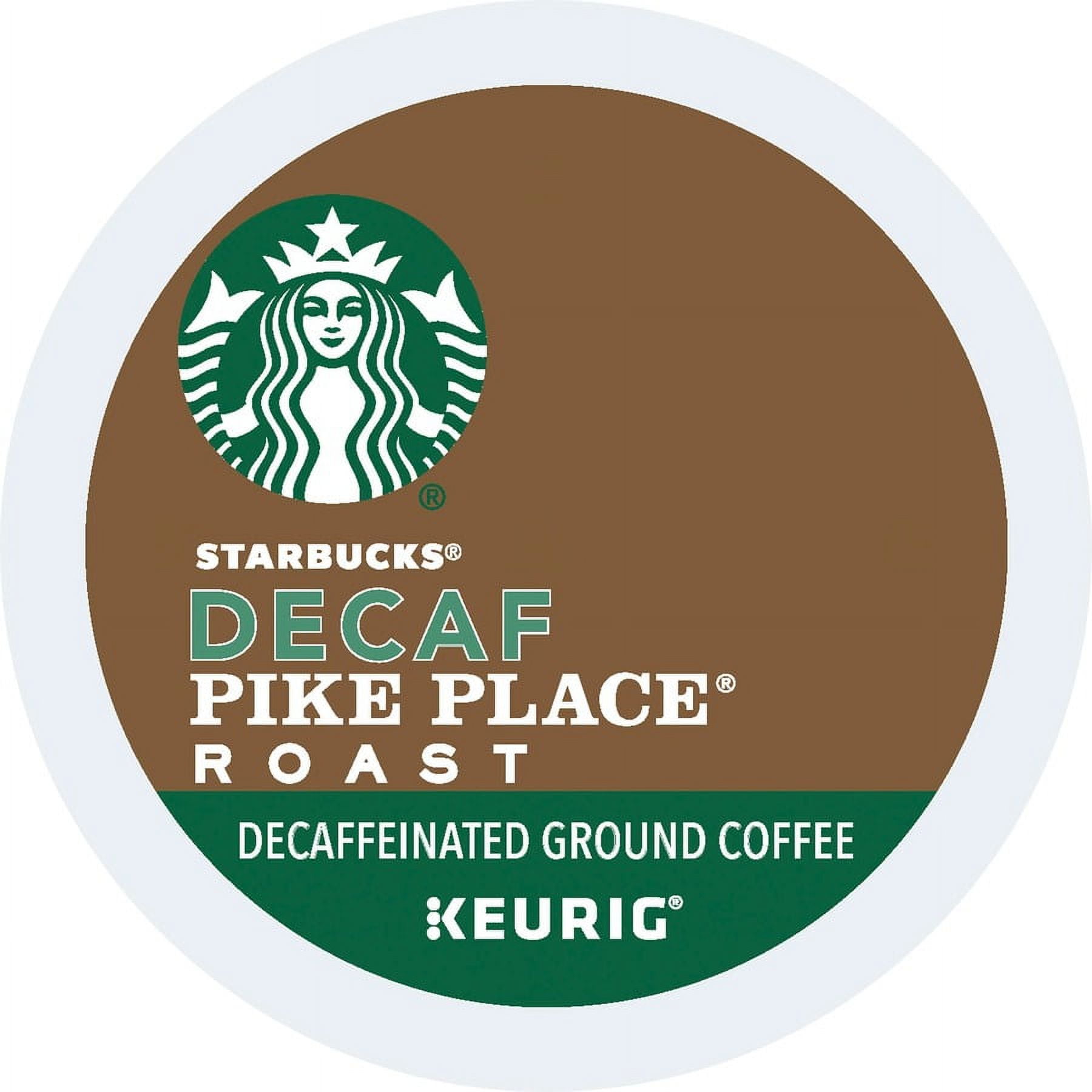 Starbucks K-Cup Decaf Pike Place Roast Coffee - 24 / Box | Bundle of 5 Boxes