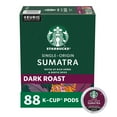 thumbnail image 1 of Starbucks Single-Origin Sumatra, Dark Roast Keurig K-Cup Coffee Pods, 100% Arabica, 88 Count, 1 of 7