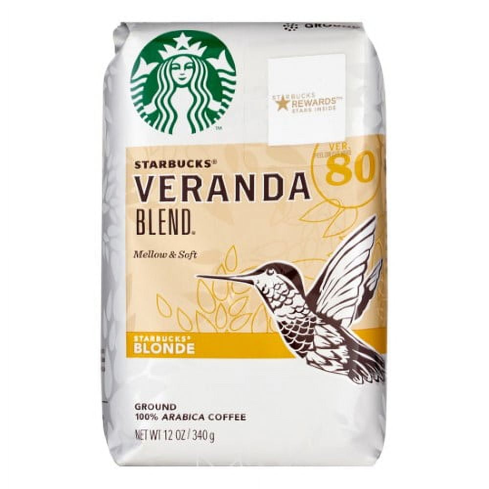 Starbucks Light Roast Ground Coffee, Veranda Blend (Pack of 4 ...