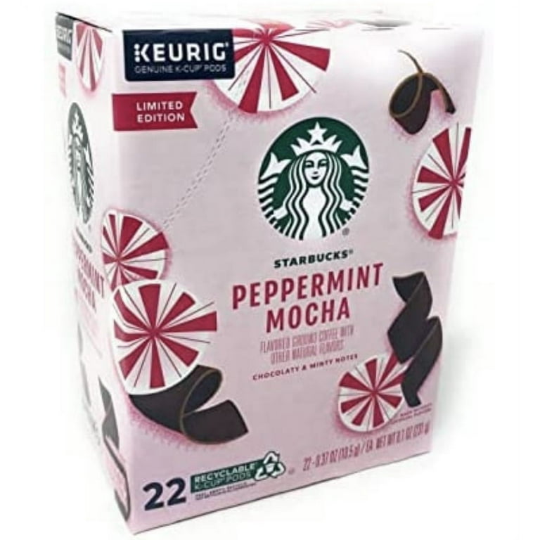 Starbucks Coffee Company Holiday Limited Edition Gingerbread Coffee K Cups  Pods - 22 count - 1 box