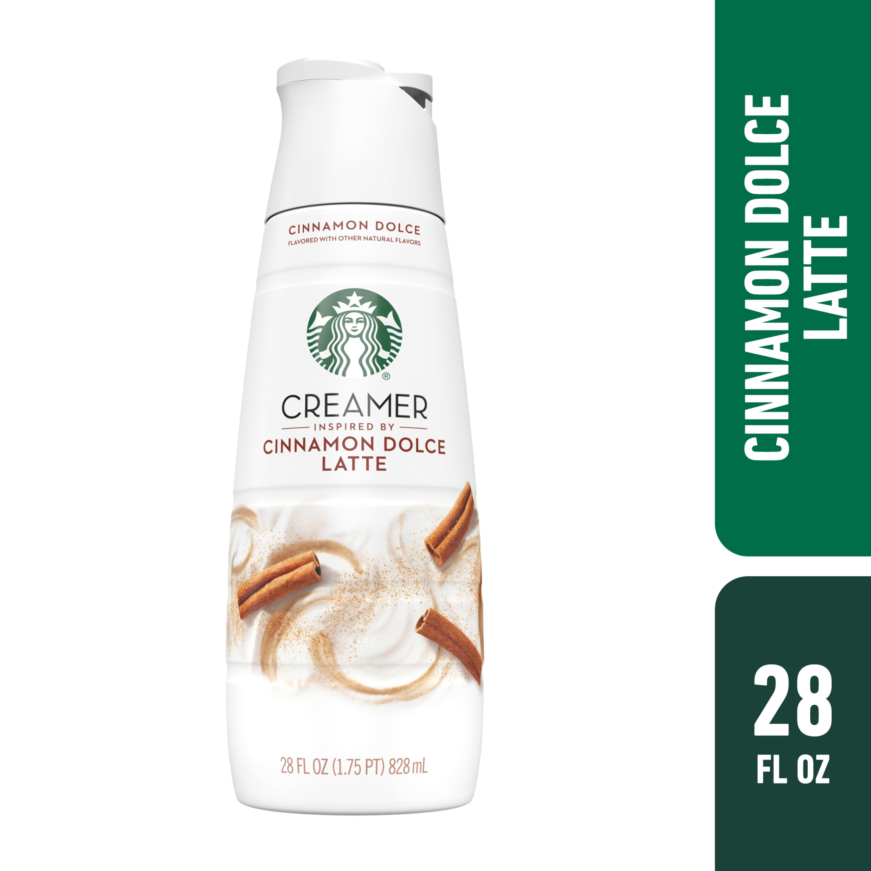 Starbucks Liquid Coffee Creamer, Cinnamon Dolce, Inspired by Cinnamon Dolce Latte, 28 fl oz Bottle