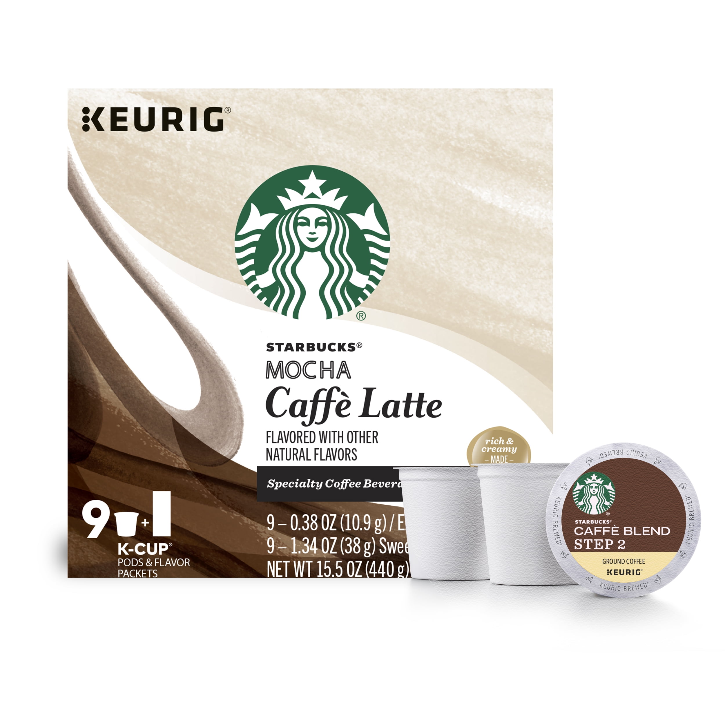 Starbucks K-Cup Coffee Pods—Gingerbread Flavored Coffee—100% Arabica—N –  Kaffa Abode