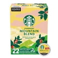 thumbnail image 1 of Starbucks Mountain Blend, Medium Light Roast Keurig K-Cup Coffee Pods, 100% Arabica, 22 ct, 1 of 9