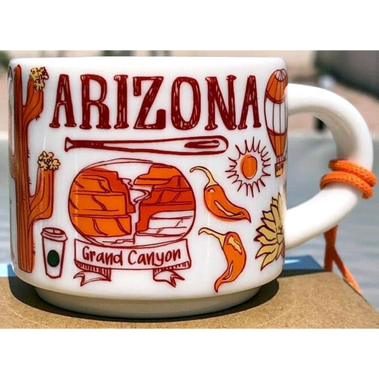 Starbucks NEW Been There Series Arizona Ceramic Coffee Demitasse Esspresso  Ornament 2oz