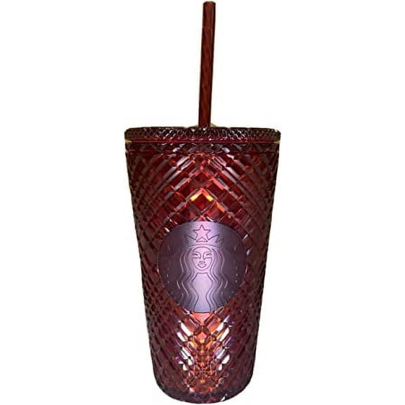 Starbucks NEW Holiday Limited Ruby Maroon Dark Berry Tumbler 16 oz , Grande