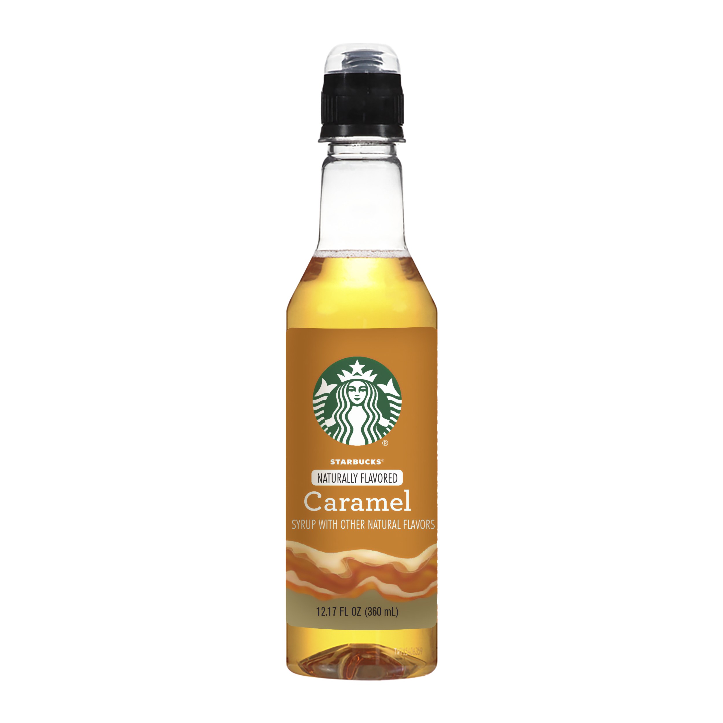 Starbucks Naturally Flavored Caramel Coffee Syrup, 12.7 fl oz - image 1 of 8