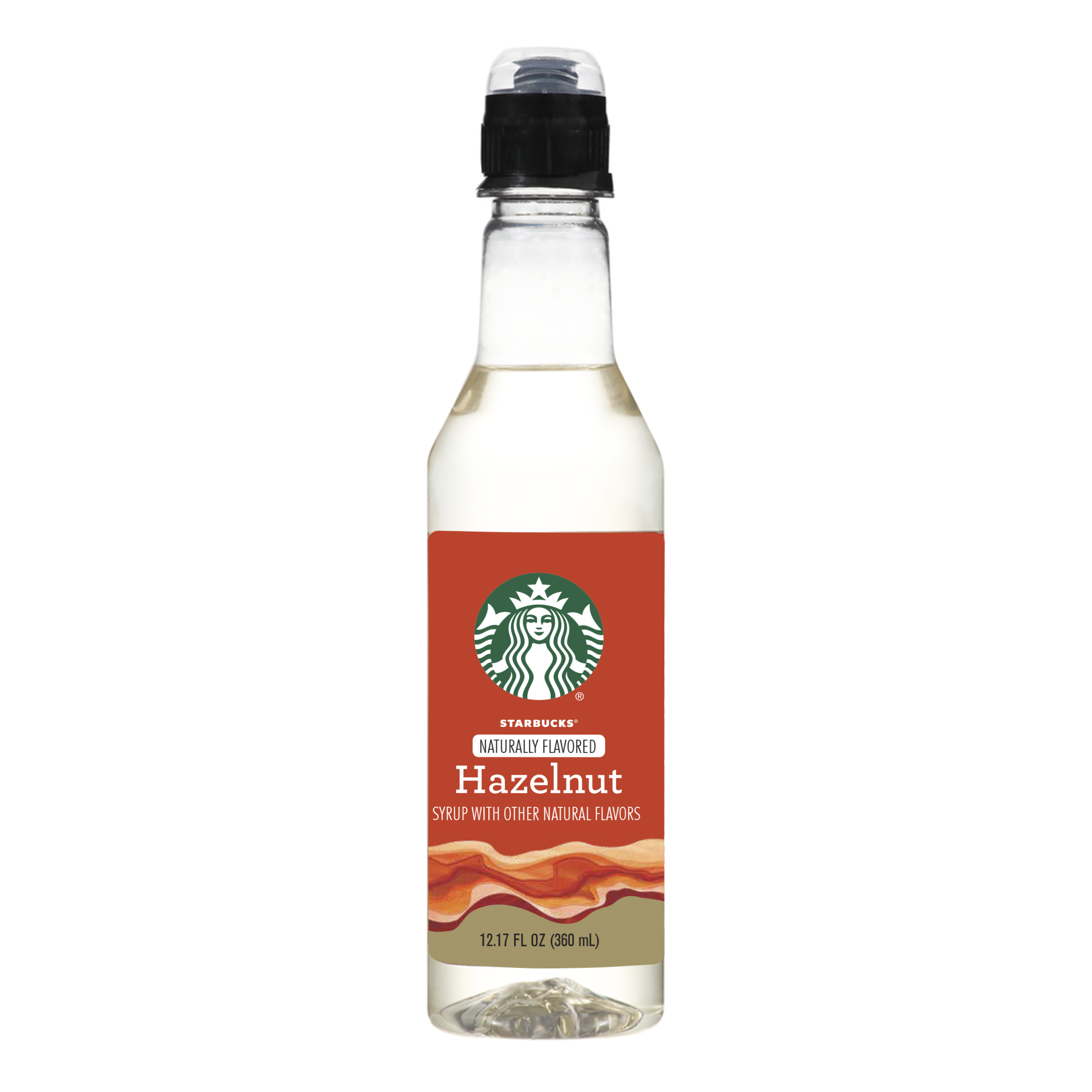 Starbucks Naturally Flavored Hazelnut Coffee Syrup, 12.7 fl oz - image 1 of 7