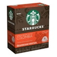Starbucks Nespresso Vertuo Capsules Single Origin Coffee Columbia Roast