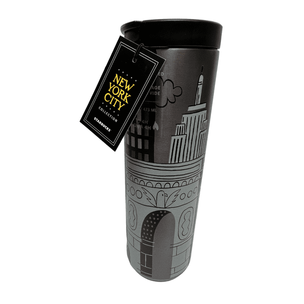 ニューヨークNY スターバックス　マグボトル Starbucks New York City NYC Stainless Steel Tumbler, 16Oz