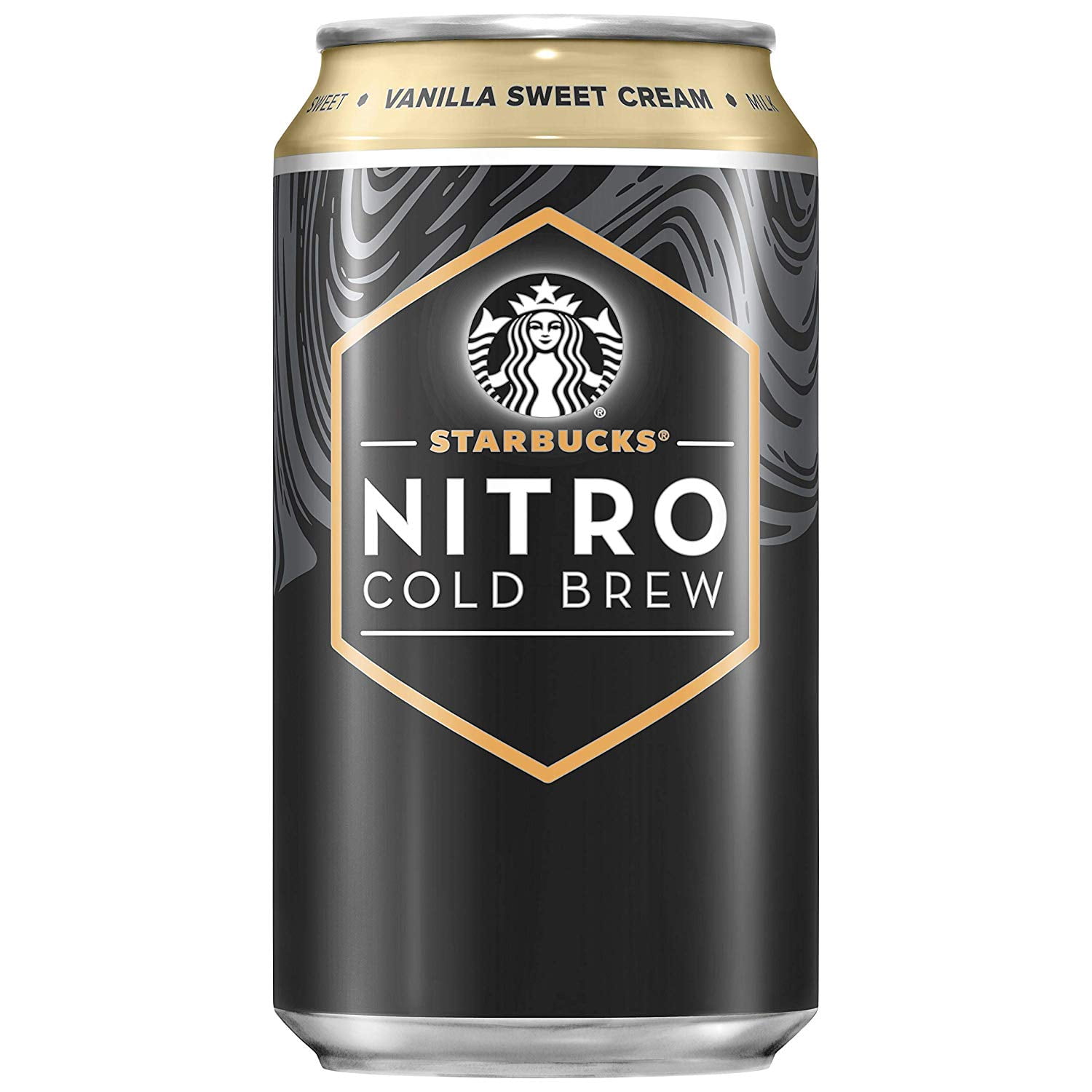 Starbucks Nitro Cold Brew Vanilla Premium Iced Coffee Drink 9.6 fl oz Can