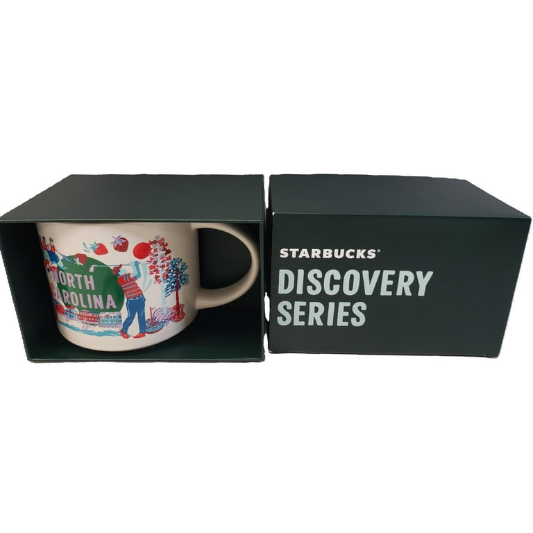 Starbucks North Carolina Discovery Series 14oz Coffee Mug with Box