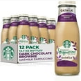 thumbnail image 1 of Starbucks Oatmilk Frappuccino, Coffee Drink, Dark Chocolate Brownie, 13.7 fl oz Bottles, (12 Pack), Iced Coffee​, 1 of 6