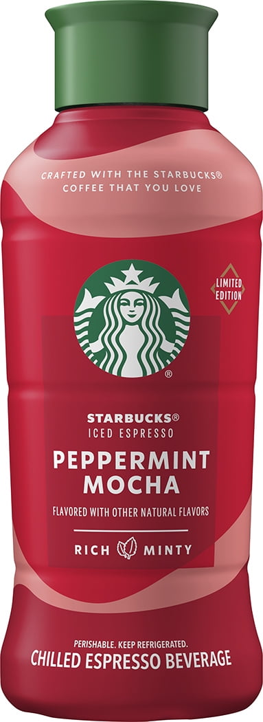 Starbucks Peppermint Mocha Iced Espresso, 40 Fl Oz Bottle