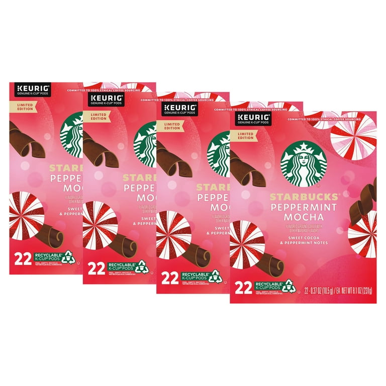 Peppermint coffee k cups deals