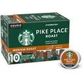 thumbnail image 1 of Starbucks K-Cup Coffee Pods, Medium Roast Coffee, Pike Place Roast For Keurig Coffee Makers, 100% Arabica, 1 Box (10 Pods), 1 of 5