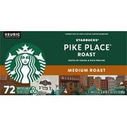 Starbucks Pike Place Medium Roast K-Cup, 72 Count