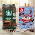 thumbnail image 1 of Starbucks Pike Place Roast Ground Coffee (40 oz) & Swiss Miss Milk Chocolate Hot Cocoa (50 ct) Variety Bundle, 1 of 5